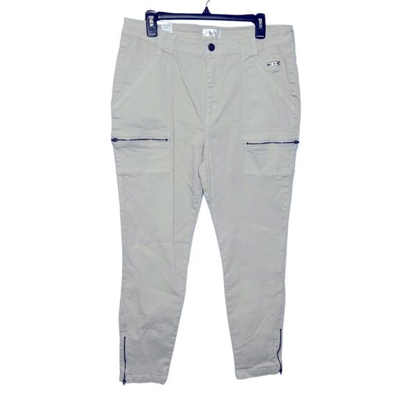 Joie Park Cargo Pant Peyote Tan Khaki NWT Size 14/32 - Picture 5 of 15